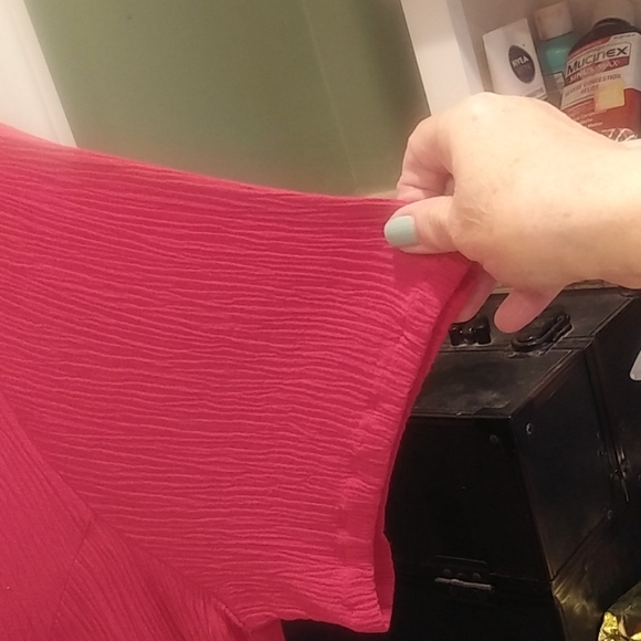 Sag Harbor Woman Red Shirt size 3X - Picture 3 of 5